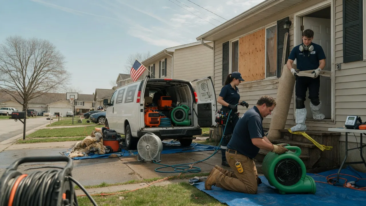 Water Damage Restoration in Mekinock, ND near me